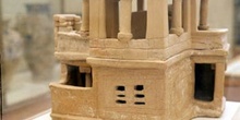 Maqueta de una villa señorial, Yacimiento de Epano Arjánes, Cret