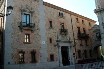 Casa de Cisneros en la Plaza de la Villa, Madrid