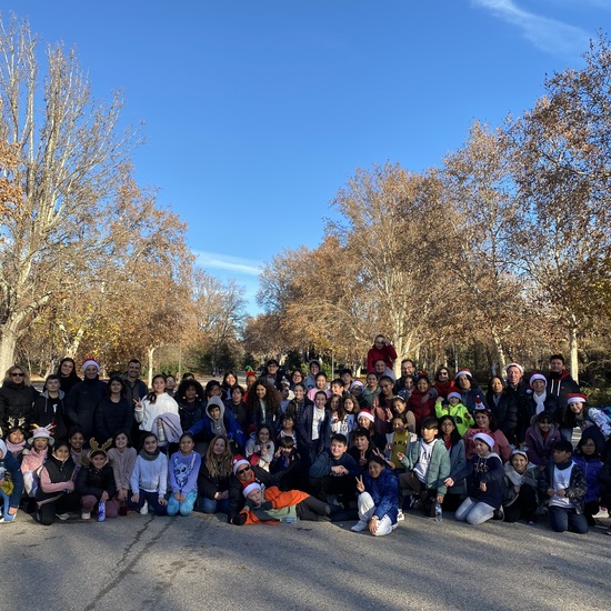 Carrera de Navidad con las familias en El Retiro - Diciembre 2024