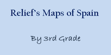 Spain's Relief Maps