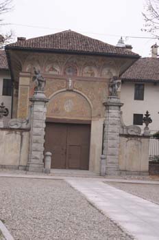 Entrada a la Certosa, Pavía