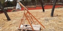 Trebuchet-Arqueología experimental en 2º de la ESO. Fundíbulo