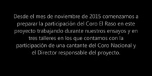 ADOPTAR UN MÚSICO 2016 CEIP EL RASO
