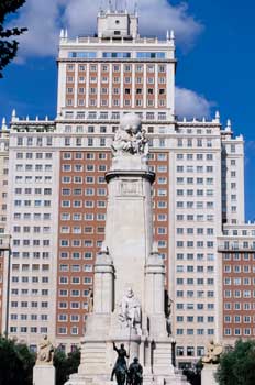 Monumento a Cervantes, Madrid