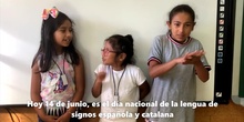 Día nacional Lengua de Signos