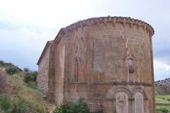 ábside de la Iglesia de Nuestra Sra del Castillo, Calatañazor, S