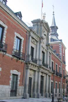 Palacio de Santa Cruz, Ministerio Asuntos Exteriores en Madrid