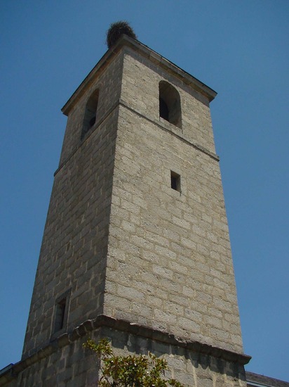 Torre de iglesia en Colmenarejo