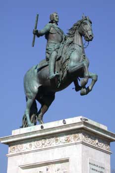 Escultura ecuestre de Felipe IV