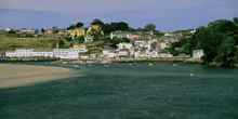 Vista general de Figueras, Principado de Asturias