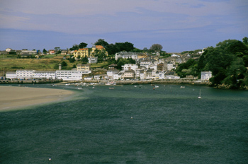 Vista general de Figueras, Principado de Asturias