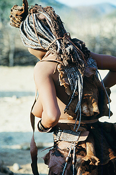 Atuendo himba, Namibia