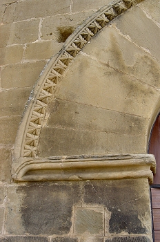 Detalle de greca de adorno, Huesca