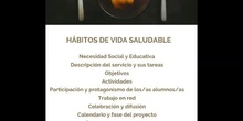 #ApSCrif Hábitos de Vida Saludable