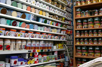 Tienda de pintura
