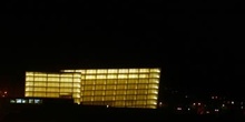 Vista nocturna del Auditorio-Palacio de Congresos Kursaal, San S