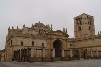 Vista general de la Catedral de Zamora, Castilla y León