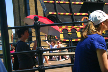 Calor en Londres, Reino Unido