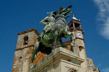 Estatua de Pizarro en Trujillo, Cáceres