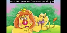 EL LEÓN Y EL RATÓN ADAPTADO