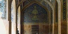 Interior de Masjid-i-Shah, Isfahan (Irán)
