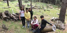 NIÑAS/OS DE 5º. NATURALEZA VIVA EN LA PEDRIZA. HOSTOS POR EL PLANETA 22