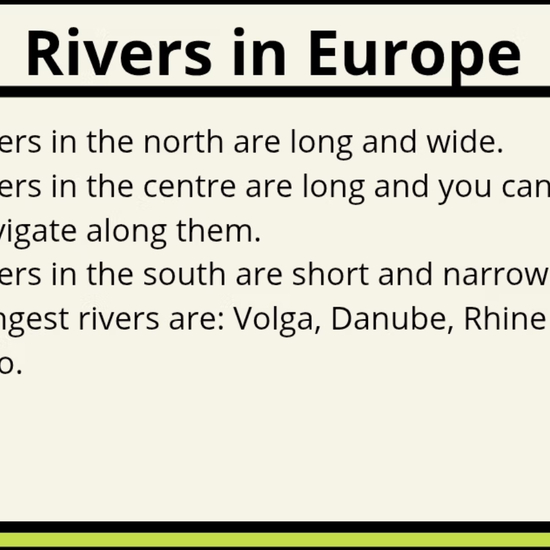 RIVERS THEORY