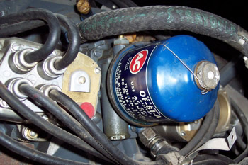 Filtro de aceite metálico desechable