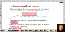 Producto escalar de vectores-Teide-Tema 6-Apartado 4-4ESO-ACADEMICAS