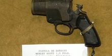 Pistola de señales Webley Scott 1,5 Pulg., Museo del Aire de Mad