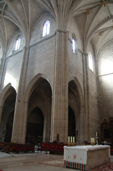 Pilares y bóvedas, Catedral de Huesca