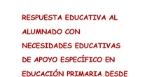 Respuesta educativa para acneae en E. Primaria, desde una perspectiva inclusiva