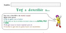 Plantilla descripción de un familiar (2º EP)