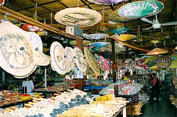 Taller de sombrillas, Chiang Mai, Tailandia