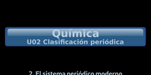 B2Q U02.2 El sistema periódico moderno