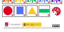 Tablero II. Números, Colores y Formas Geométricas - INFANTIL