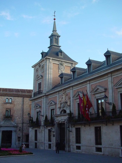 Antiguo Ayuntamiento en Plaza de la Villa de Madrid