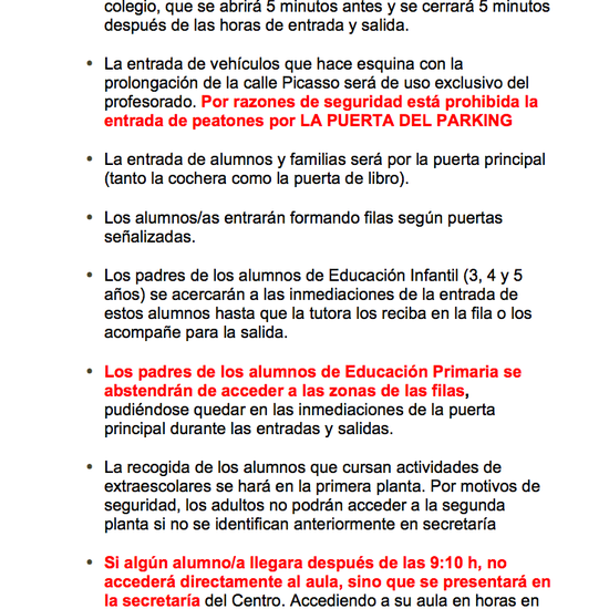 Normas de convivencia Ceip Ágora Brunete 7