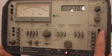 Medidas en dBm con generador-medidor SPM-31