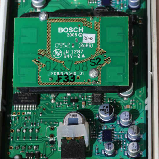Detector de intrusión inalámbrico sin cubierta de protección
