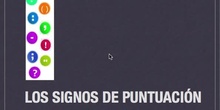 ORTOGRAFÍA: Signos de puntuación