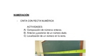 Actividades matemáticas manipulativas