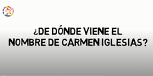Nombre Carmen Iglesias