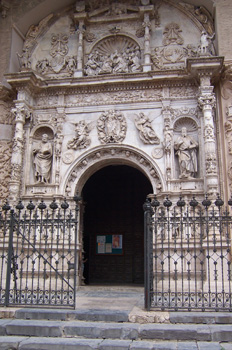 Portada de Santa María, Calatayud, Zaragoza