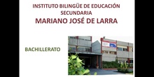 IES Mariano José de Larra. Bachillerato 2021-22