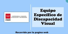 Vídeo tutorial EOEP Específico Discapacidad Visual