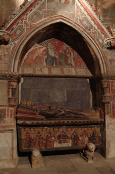 Sepulcro Gótico, Catedral Vieja de Salamanca, Castilla y León