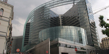 Arquitectura moderna en Bruselas, Bélgica