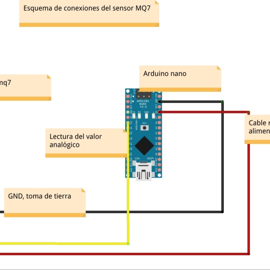 MQ7, arduino nano