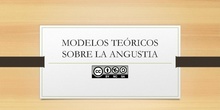 MODELO TEÓRICO SOBRE LAS ANGUSTIAS